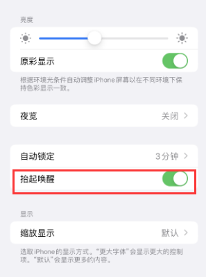 鹤城苹果授权维修站分享iPhone轻点无法唤醒怎么办