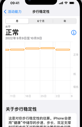 鹤城iPhone手机维修如何在iPhone开启'步行稳定性通知'