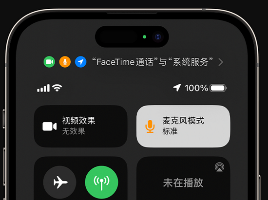 鹤城苹果授权维修网点分享iPhone在通话时让你的声音更清晰 