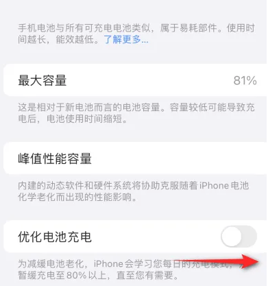 鹤城苹果15维修分享iPhone15充电到80%就充不进电了怎么办 