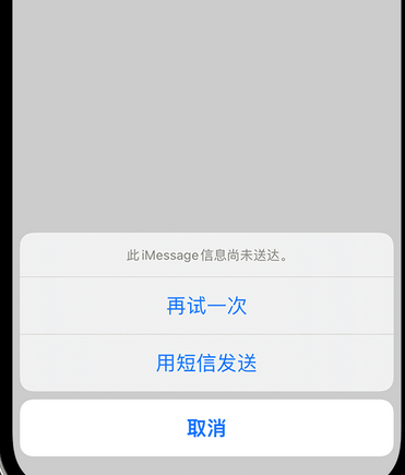 鹤城apple维修iPhone上无法正常发送iMessage信息