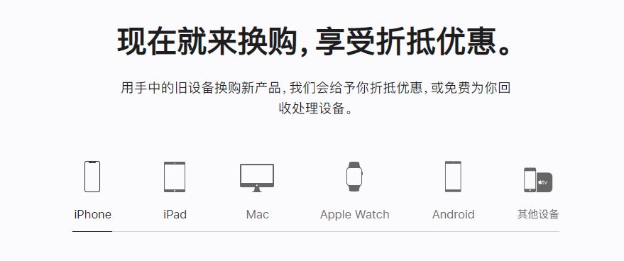 鹤城苹果手机维修分享iPhone以旧换新的去处 