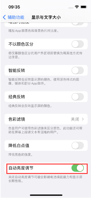 鹤城苹果15维修店分享iPhone 15 Pro系列屏幕亮度 