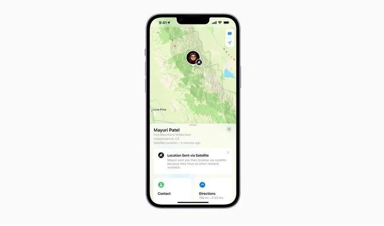 鹤城苹果14维修分享iPhone14系列中 FindMy功能通过卫星分享位置方法教程 