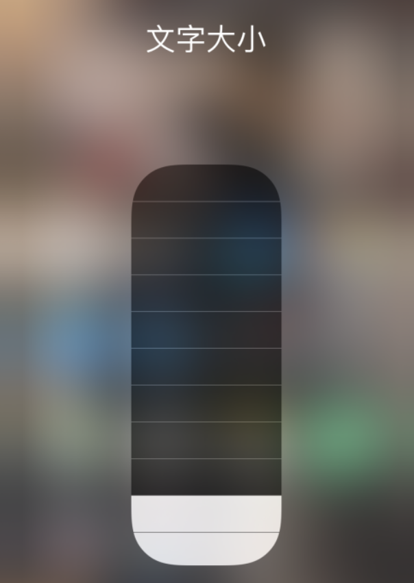 鹤城苹果手机维修分享小技巧：在 iPhone 控制中心快速调节字体大小 